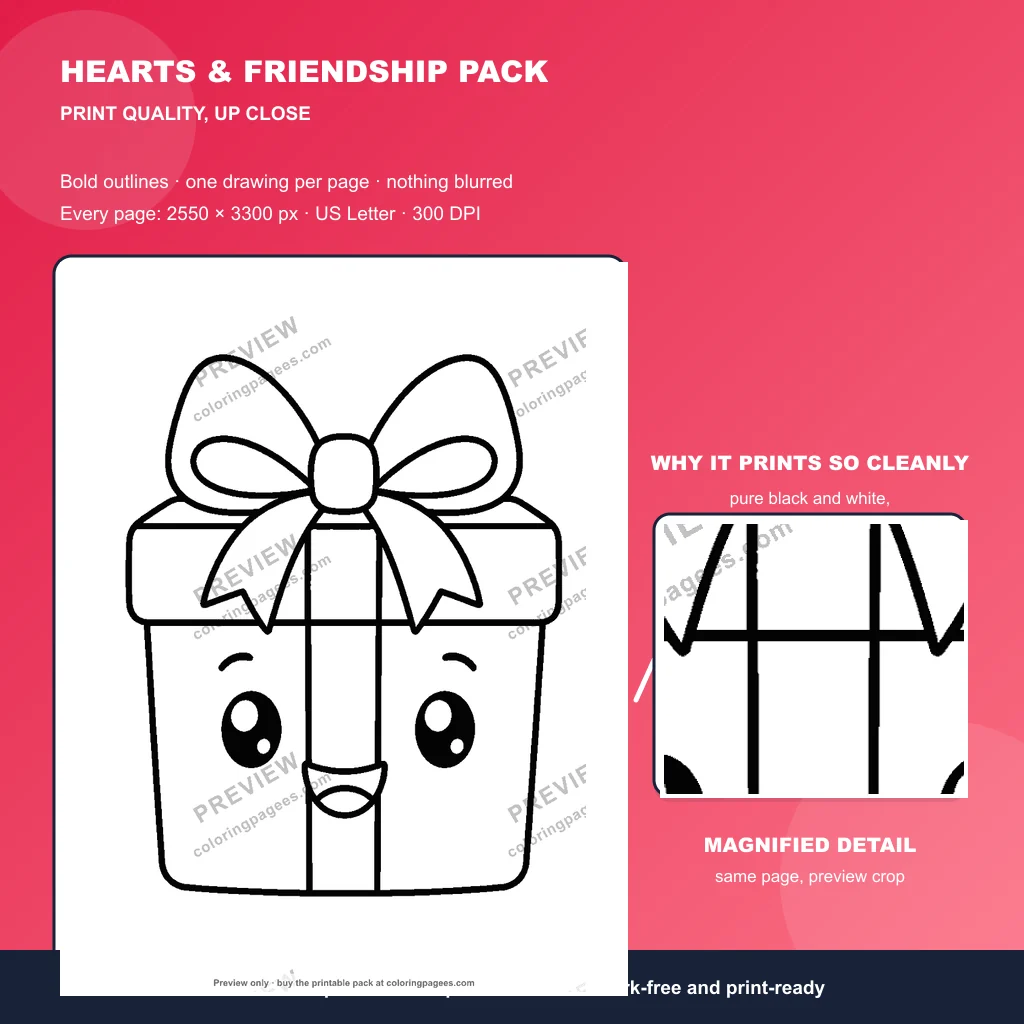 Hearts & Friendship Pack sample pages 5